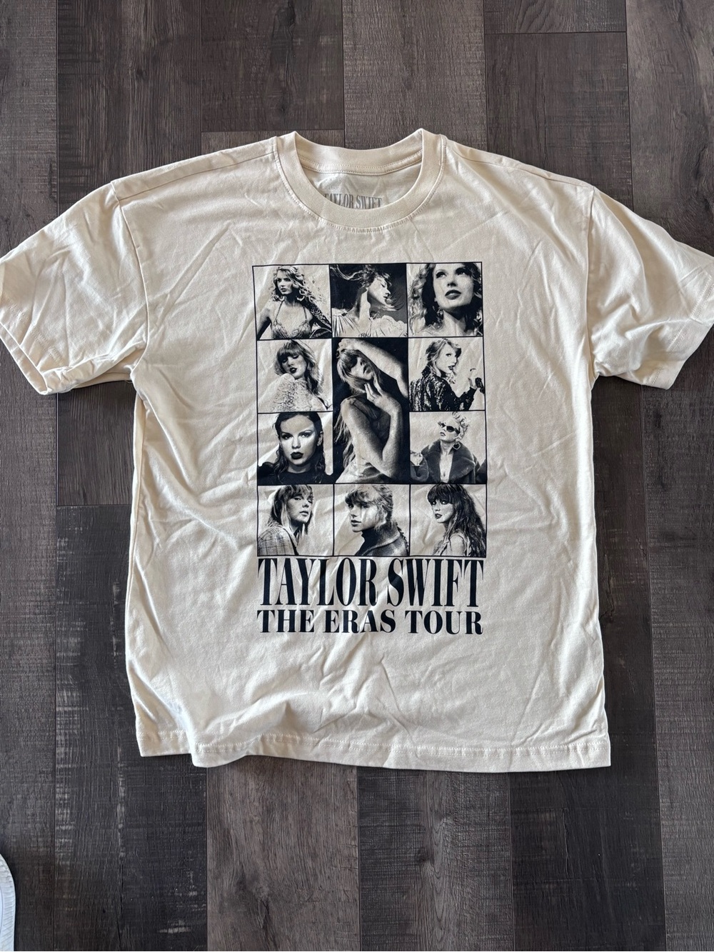 Taylor Swift Black & White Eras Tour Photo Grid Tee